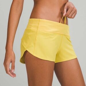 Lululemon Speed Up Low-Rise Lined Short 2.5”- Soleil